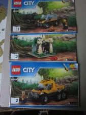 Lego instructions instruction 60159 part 1 to 3rd part 1 thru 3 city