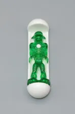 LEGO Glow in the dark alien in pod hyper sled minifigure Space Life on Mars