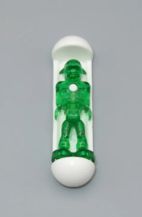 LEGO Glow in the dark alien in pod hyper sled minifigure Space Life on Mars