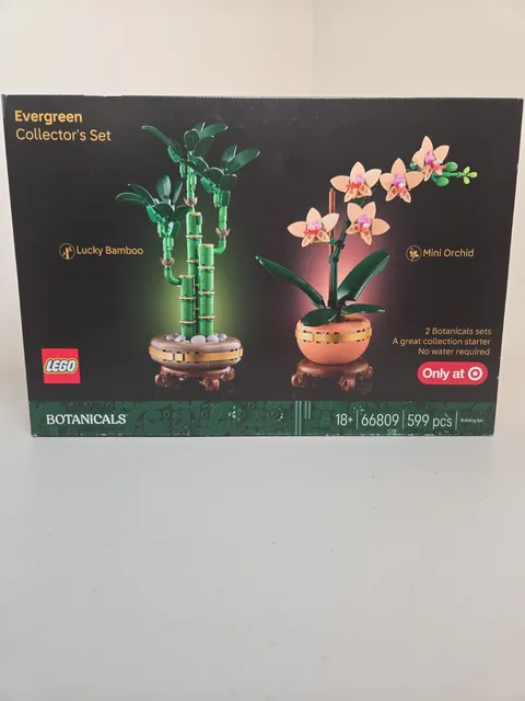 LEGO Botanicals Evergreen 66809 Mini Orchid & Lucky Bamboo (Tape Seeled)