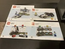 LEGO 60457 City Custom Police Car Modular Garage All Manuals Only No Bricks #14
