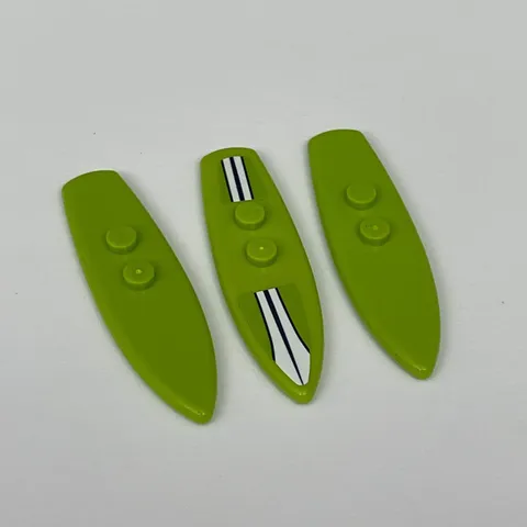 Lego 17947 Lime Green Replacement Parts Pieces Lot of 3