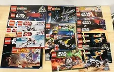 Lego Manual Lot 160+ Manuals Star Wars, Ninjago, Chima, Mars And More Vtg