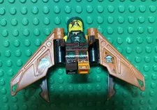 Lego Ninjago Sqiffy njo203 with backpack Skybound 70604 Tiger Widow Island
