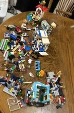 LEGO CITY CommandCenter Police Starter BurgerBar Fire Tree House More INCOMPLETE