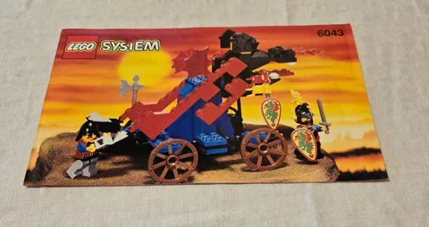 LEGO 6043 DRAGON MASTERS: Dragon Defender  - 100% w/ instructions NO BOX