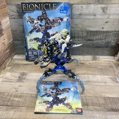 Lego Bionicle: Mazeka 8954, 100% Complete With 9 Zamor Spheres,  Box & Manual
