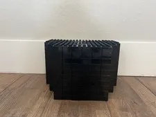 LEGO DUPLO Black 2X4 Building Blocks Lot of 20 Genuine Replacement Pieces