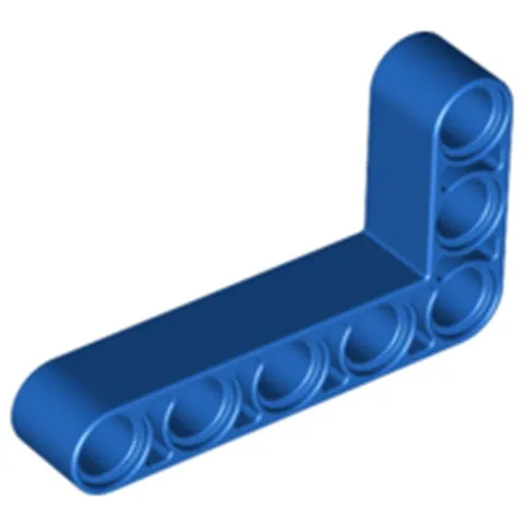 Lego Blue TECHNIC Liftarm Modified Bent Thick L-Shape 3 x 5 Part 32526 T1
