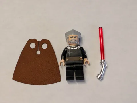 LEGO Star Wars Count Dooku Minifigure 9515 RETIRED NEW Genuine and ULTRA RARE!