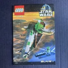 Lego Star Wars Boba Fett's Slave I (7144) Instruction Booklet ONLY