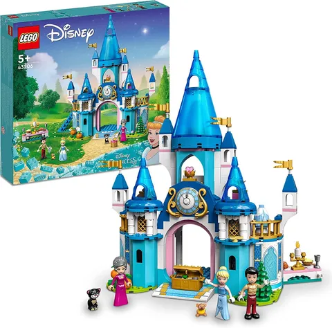LEGO Disney Princess Cinderella and Prince Charming's Castle Set 43206