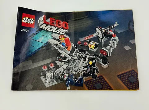 Lego Instructional Manual Only The Lego Move 70801