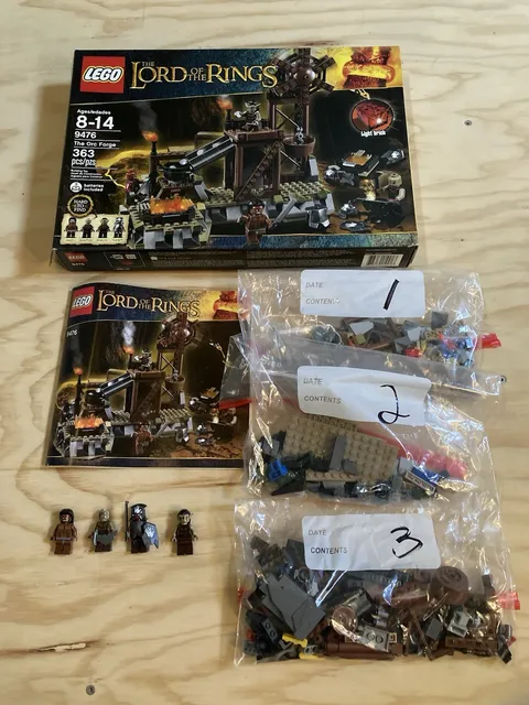Lego Lord Of The Rings 9476 The Orc Forge