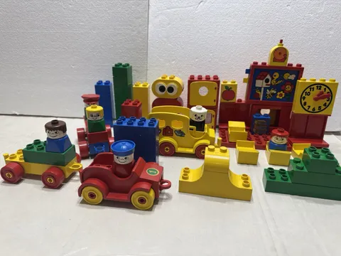 1980 Lego Duplo Nursery School Set 2645 Parts & Pieces Many Extras