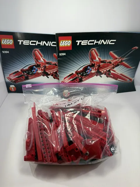 LEGO Technic 9394 Jet Plane 100% Complete w/ Instructions No Box Retired