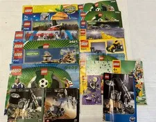 Vintage LEGO Instruction Books Lot Of 18 Miscellaneous Manuals 2000-2005
