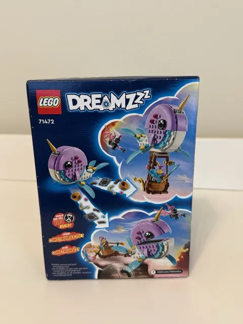 LEGO DREAMZ Izzie's Narwhal Hot-Air Balloon 71472 New/Sealed