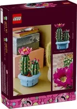 LEGO Botanicals Flowering Cactus - Set with Artificial Plant with 2 Cacti & Art...
