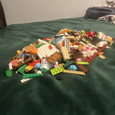 LEGO Bulk Lot Assorted Loose Bricks & Pieces Parts Multicolor Unpackaged