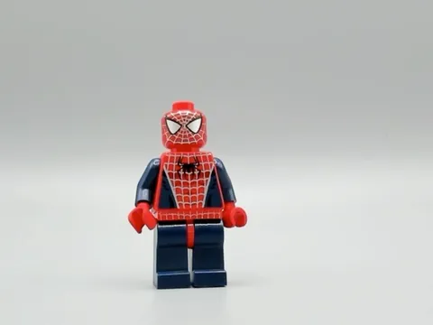 LEGO® Minifig spd028 - Spider-Man 3 - Dark Blue Arms and Legs