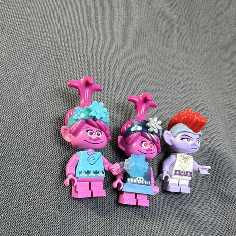 LEGO Trolls World Tour Minifigures Lot Poppy Rock  Queen Barb 41250 41254 41255