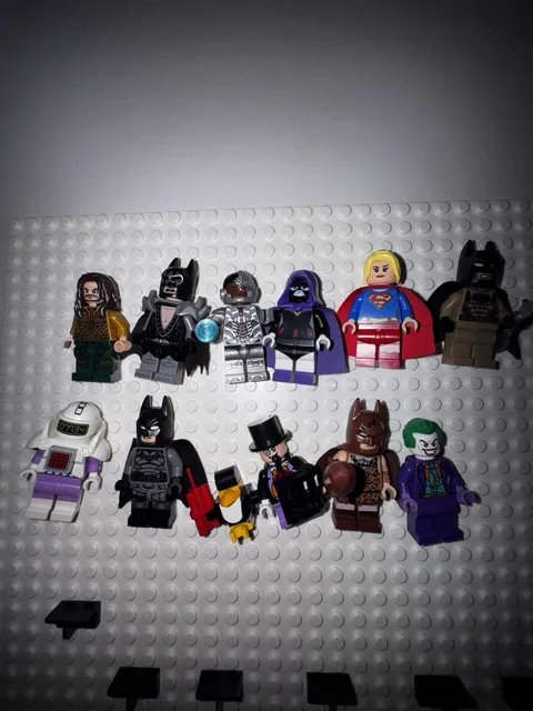 lego dc super heroes minifigures lot
