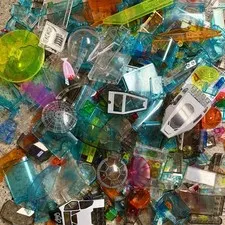 LEGO 525+ Pc. Translucent Assorted Lot Nice Mix