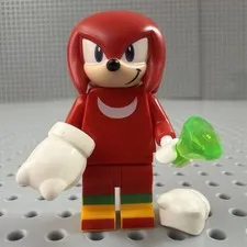 LEGO Knuckles Minifigure SONIC The Hedgehog Master Emerald son016