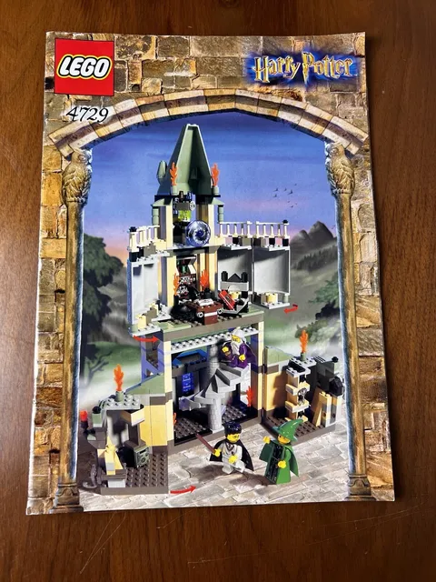 LEGO Harry Potter Dumbledore's Office 4729 Instruction Book Building Manual Only