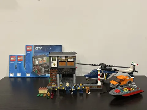 LEGO City Police Helicopter Arrest 60009 100% Complete w/Instructions