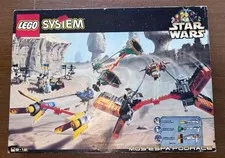 LEGO Star Wars Mos Espa Podrace 7171 Episode 1 Vintage Set Complete Anakin Pod