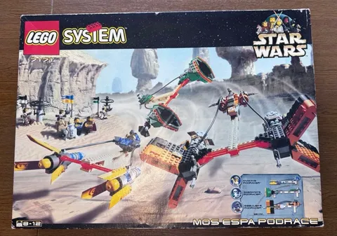LEGO Star Wars Mos Espa Podrace 7171 Episode 1 Vintage Set Complete Anakin Pod