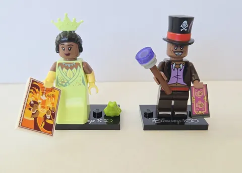 Lego Tiana and Dr. Facilier Minifigure Disney 100 CMF  - Retired - 71038 New