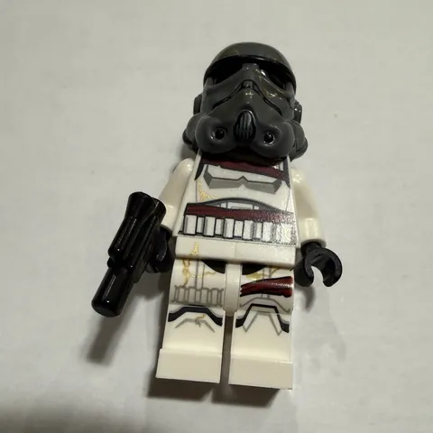 OFFICIAL LEGO Star Wars imperial Night￼Trooper Minifigure w/ Blaster