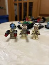 LEGO Duros Alliance Fighter SW0689 & Rebel Trooper SW0690 SW0688 Bundle