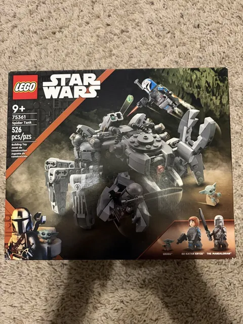LEGO Star Wars the Mandalorian Spider Tank 75361 Factory Sealed NIB