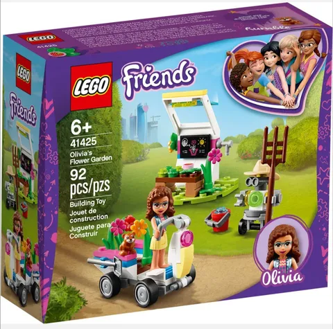 LEGO Friends: Olivia's Flower Garden (41425) Unboxed with Instructions