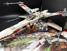 LEGO Star Wars X-Wing Starfighter (9493) w/ Manual & Minifigures Read