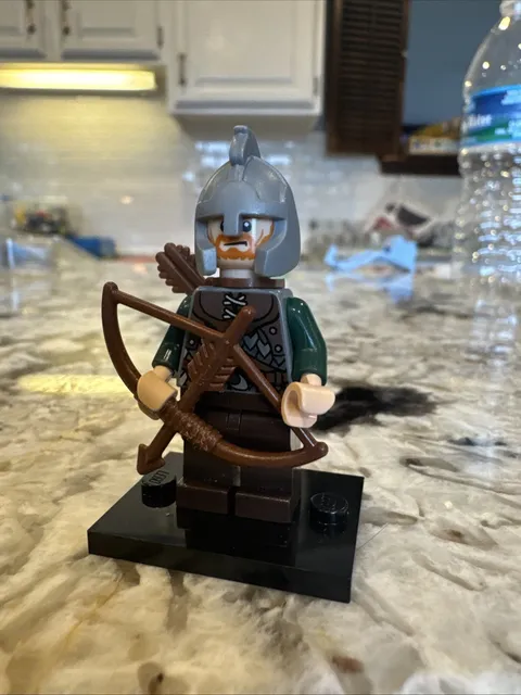LEGO Lord of the Rings Rohan Soldier Minifigure lor009 with Quiver & Crossbow