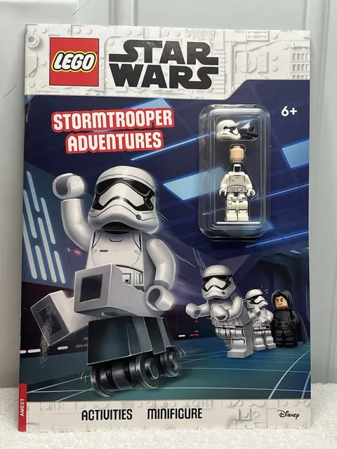 LEGO Star Wars Stormtrooper Adventures Book Includes First Order Trooper Minifig