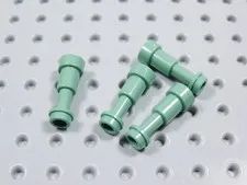 LEGO Lot of 4 Sand Green Spyglass Telescope Accessory Minifig BT