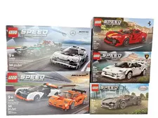LEGO SPEED CHAMPIONS: 76915, 76908, 76914, 76909, and 76918. NIB Factory sealed