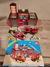 LEGO 6385 Fire Station (1985) – incomplete w/  Instructions