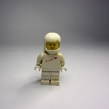 LEGO Classic Space White Astronaut Minifigure Vintage 1970s 1980s Retro Toy