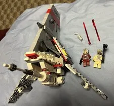 LEGO Star Wars: T-16 Skyhopper (75081) Used Complete Minifigures Pilot Tusken 👀