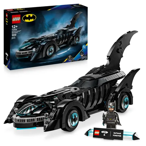 LEGO DC Batman Forever Batmobile – Auto Speelgoed van Superheld met Minifiguur –