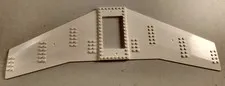 LEGO White 20x56 Airplane Wing Plate with 6x10 Cut Out