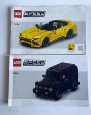 Lego Speed Champions 76924 Mercedes AMG  - Booklet Instruction Manuals Only