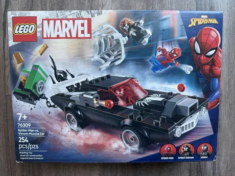 LEGO Marvel Spider-Man vs. Venom Muscle Car Toy 76309